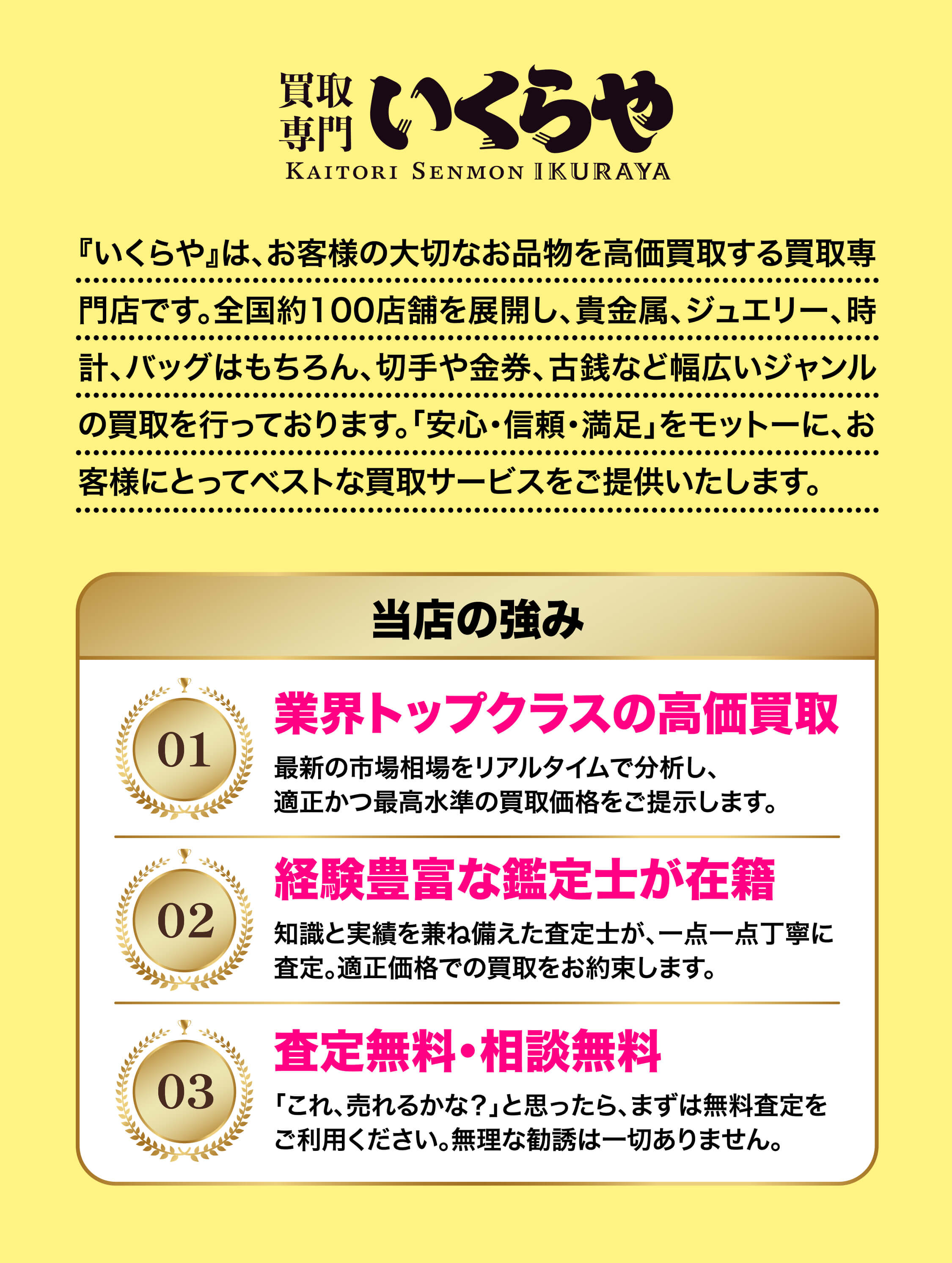 当店の強み